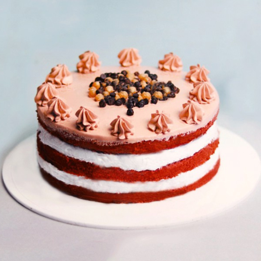 Naked Red Velvet Cake Cake Industry