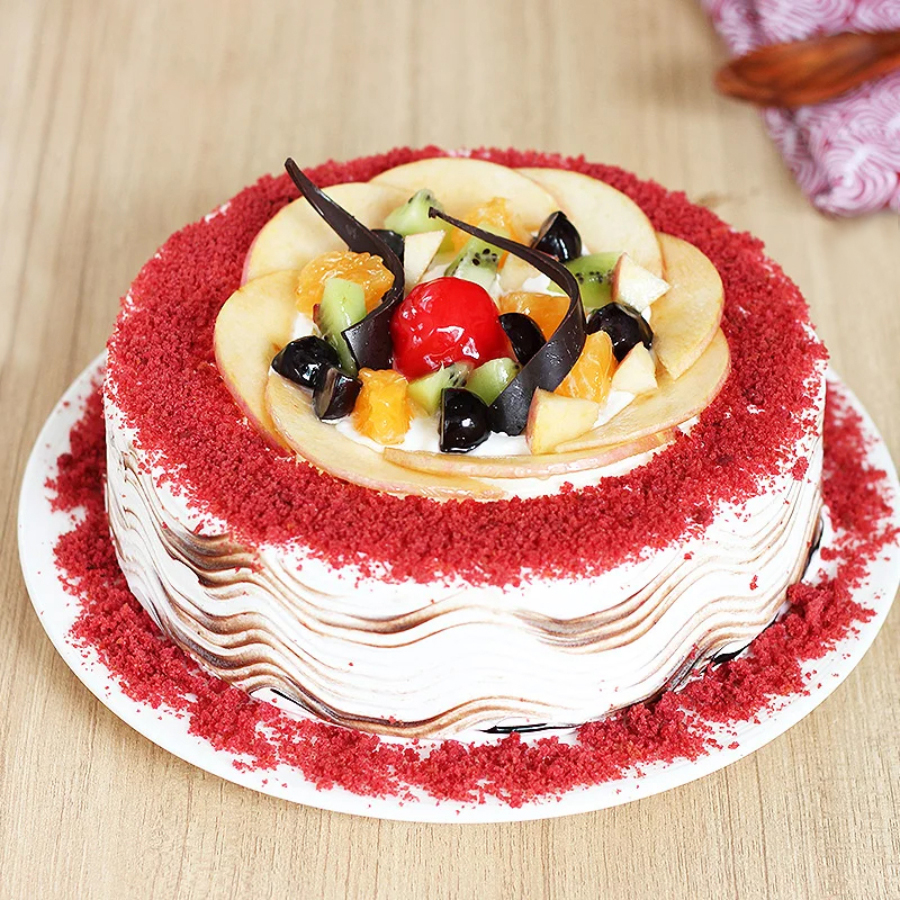 Fruity Red Velvet Cake - Cake Industry