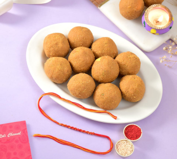 Single Kalava & Besan Laddoo