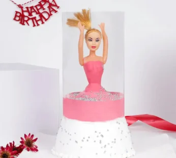 Barbie Pineapple Cake