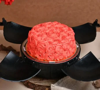 Red Velvet Bomb Cake